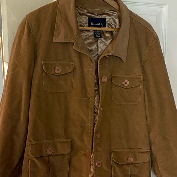 Denim&Co Tan Utility Jacket - Picture 1 of 5